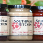 SouthPaw Kitchen Product Label on Jars